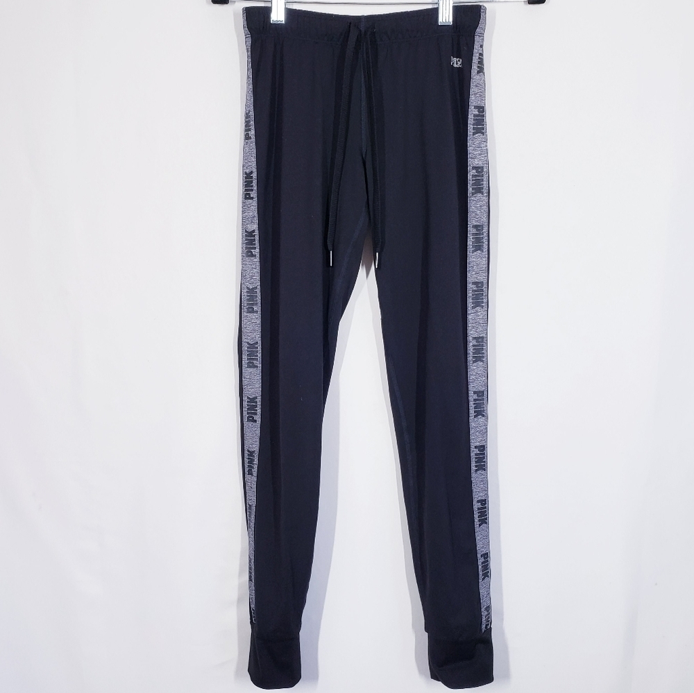 Pink Victoria's Secret Ultimate Yoga Stretch Leggings Black‎ Grey sz XS